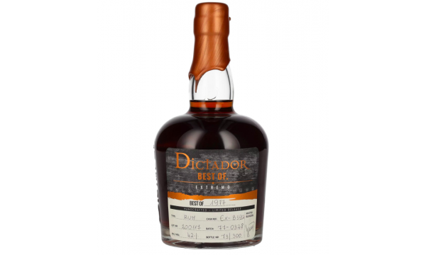 Dictador BEST OF 1977 EXTREMO Rum 42% Vol. 0,7l