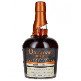 Dictador BEST OF 1978 APASIONADO Colombian Rum 40YO/211217/EX-P142 41% Vol. 0,7l