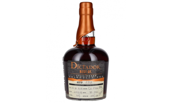 Dictador BEST OF 1978 APASIONADO Colombian Rum 40YO/211217/EX-P142 41% Vol. 0,7l