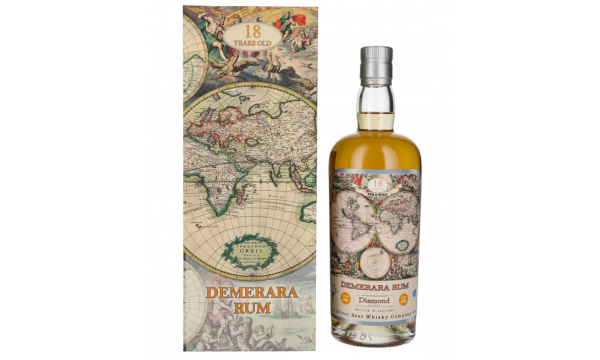 Silver Seal DEMERARA DIAMOND Rum 18 Years Old 2004 55,1% Vol. 0,7l dovanų dėžutėje