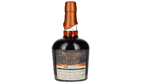 Dictador BEST OF 1979 APASIONADO Colombian Rum Limited Release 42% Vol. 0,7l