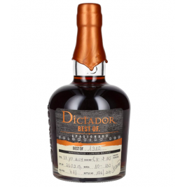 Dictador BEST OF 1980 APASIONADO Colombian Rum 37YO/260917/EX-P115 41% Vol. 0,7l