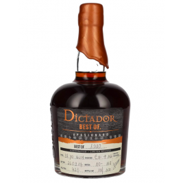 Dictador BEST OF 1980 APASIONADO Colombian Rum 37YO/260917/EX-P112 42% Vol. 0,7l