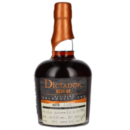 Dictador BEST OF 1980 ALTISIMO Colombian Rum Limited Release 41% Vol. 0,7l