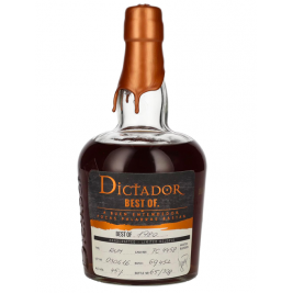 Dictador BEST OF 1980 Colombian Rum 030616/PC4458 Limited Release 45% Vol. 0,7l