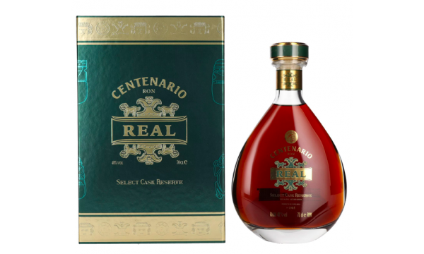 Ron Centenario REAL Select Cask Reserve Rum - Old Edition 40% Vol. 0,7l dovanų dėžutėje