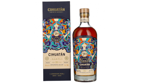 Cihuatán 20 Years Old Nantli Anniversary Edition 40% Vol. 0,7l dovanų dėžutėje