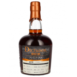 Dictador BEST OF 1987 ALTISIMO Colombian Rum 30YO/010317/EX-W278 43% Vol. 0,7l