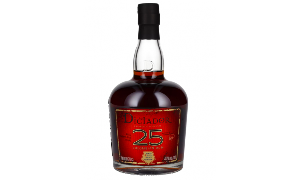 Dictador 25 Years Old Columbian Rum 40% Vol. 0,7l