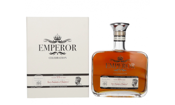 Emperor Mauritian Rum CELEBRATION PRIVATE CASK SELECTION Pinot Noir Finish 42% Vol. 0,7l dovanų dėžutėje