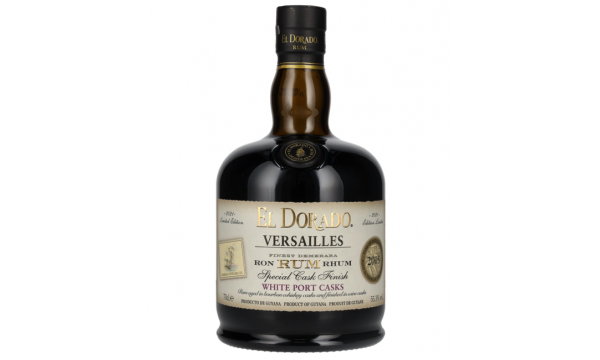 El Dorado Rum VERSAILLES Special White Port Casks 2005 55,3% Vol. 0,7l