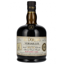 El Dorado Rum VERSAILLES Special Ruby Port Wine Casks 2005 55,5% Vol. 0,7l