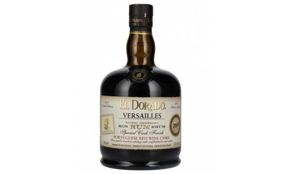 El Dorado Rum VERSAILLES Special Portuguese Red Wine Casks 2005 55,4% Vol. 0,7l