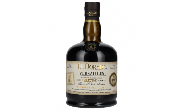 El Dorado Rum VERSAILLES Special Madeira Sweet Casks 2005 55,9% Vol. 0,7l