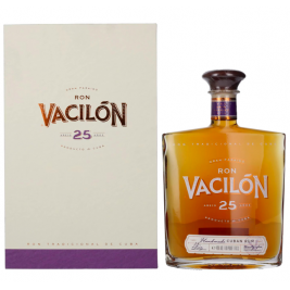 Ron Vacilón GRAN PARAÍSO Añejo 25 Años 40% Vol. 0,7l dovanų dėžutėje