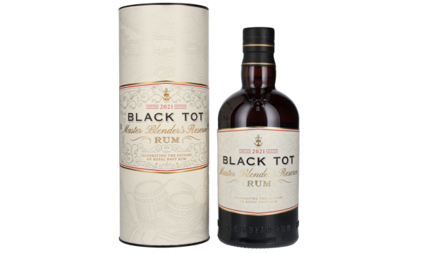 Black Tot Master Blender's Reserve Rum Limited Edition 2021 54,5% Vol. 0,7l dovanų dėžutėje