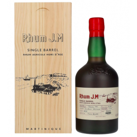 Rhum J.M Single Barrel Agricole Hors D'Âge 1999 43,6% Vol. 0,5l medinėje dėžutėje