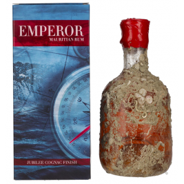 Emperor Mauritian Rum DEEP BLUE Jubilee Cognac Finish 40% Vol. 0,7l dovanų dėžutėje