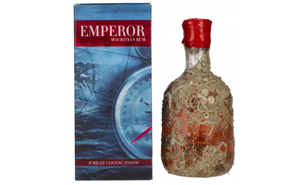 Emperor Mauritian Rum DEEP BLUE Jubilee Cognac Finish 40% Vol. 0,7l dovanų dėžutėje