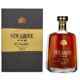 New Grove EMOTION 1969 Mauritius Island Rum 47% Vol. 0,7l dovanų dėžutėje