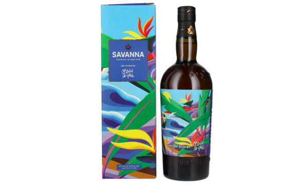 Savanna Art Of Rum YANN LE GALL Traditionnel Reunion Island Rum 54% Vol. 0,7l dovanų dėžutėje