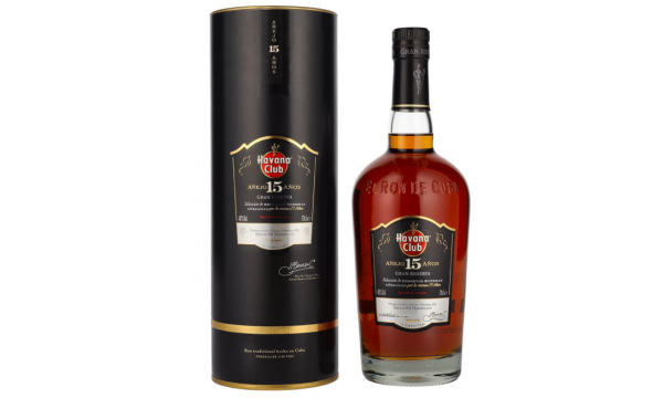 Havana Club Gran Reserva Añejo 15 Años 40% Vol. 0,7l dovanų dėžutėje