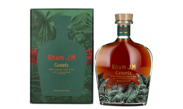 Rhum J.M Canopée Martinique Agricole Hors D'Âge 46% Vol. 0,7l dovanų dėžutėje