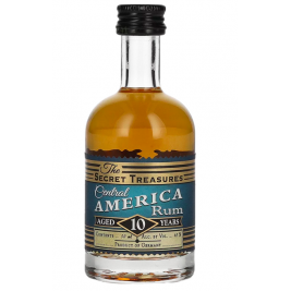 The Secret Treasures 10 Years Old Central America Rum 40% Vol. 0,05l