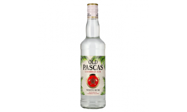 Old Pascas Caribbean White Rum 37,5% Vol. 0,7l