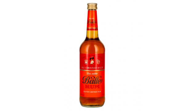 Der milde Balle Rum echter Übersee Rum 40% Vol. 0,7l