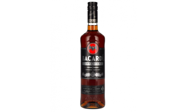 Bacardi Carta Negra Superior Black Rum 37,5% Vol. 0,7l