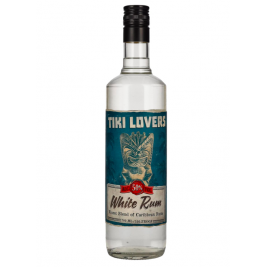 Tiki Lovers White Rum Finest Caribbean Rum 50% Vol. 0,7l