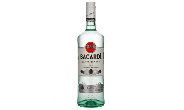 Bacardi Ron Carta Blanca Superior 37,5% Vol. 1l