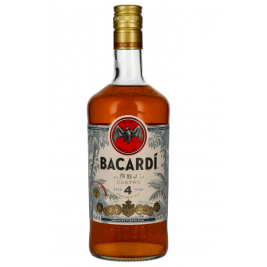 Bacardi 4 Years Old AÑEJO CUATRO Gold Rum 40% Vol. 0,7l