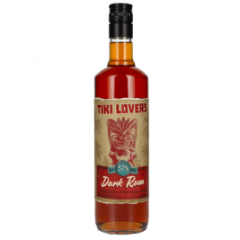 Tiki Lovers Dark Rum Finest Caribbean Blend 57% Vol. 0,7l