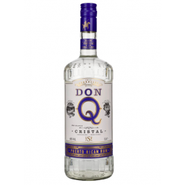 Don Q CRISTAL Puerto Rican Rum 40% Vol. 1l