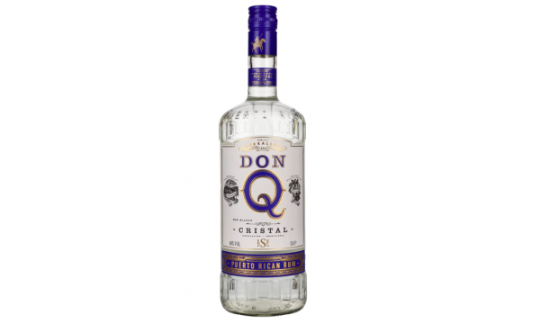 Don Q CRISTAL Puerto Rican Rum 40% Vol. 1l