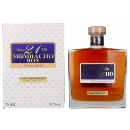 Mombacho Ron 21 Years Old Port Wood Finish 40% Vol. 0,7l dovanų dėžutėje