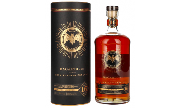 Bacardi 16 Years Old Gran Reserva Especial Limited Edition 40% Vol. 1l dovanų dėžutėje