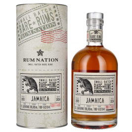 Rum Nation Rare Rum JAMAICA 2017/2024 59,9% Vol. 0,7l dovanų dėžutėje