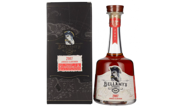 Bellamy's Reserve Rum Jamaica Clarendon 2007 52% Vol. 0,7l dovanų dėžutėje