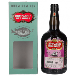 Compagnie des Indes Trinidad T.D.L Rum Single Cask Strength 11 Years Old 2011 59,7% Vol. 0,7l dovanų dėžutėje