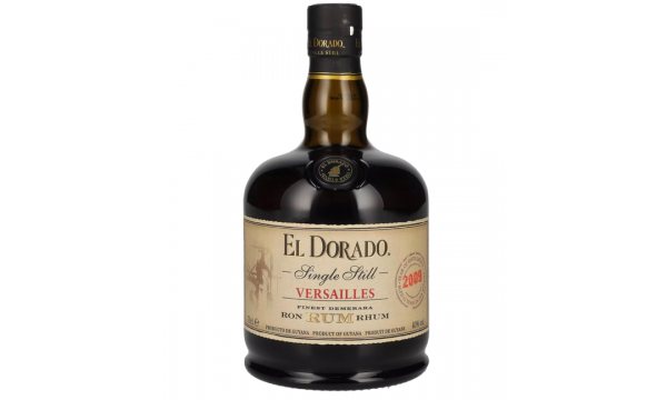 El Dorado VERSAILLES Single Still Finest Demerara Rum 2009 40% Vol. 0,7l