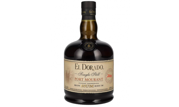 El Dorado Single Still PORT MOURANT Finest Demerara Rum 2009 40% Vol. 0,7l