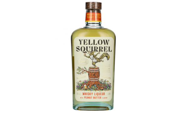 YELLOW SQUIRREL Peanut Butter Whisky Liqueur 30% Vol. 0,5l