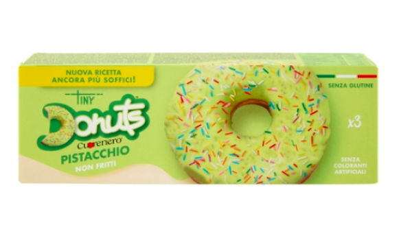 Spurgos su pistacijų glajumi Cuorenero Donuts al Pistacchio,  111g