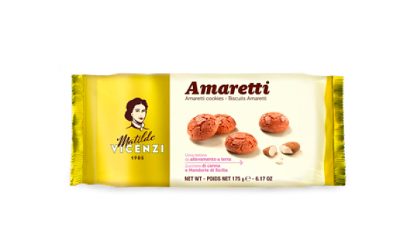 Amareto skonio sausainiai Matilde Vicenzi Amaretti, 175g