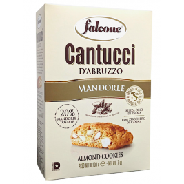 Tradiciniai itališki sausainiai Falcone Cantucci Mandorla Astuccio, 200g