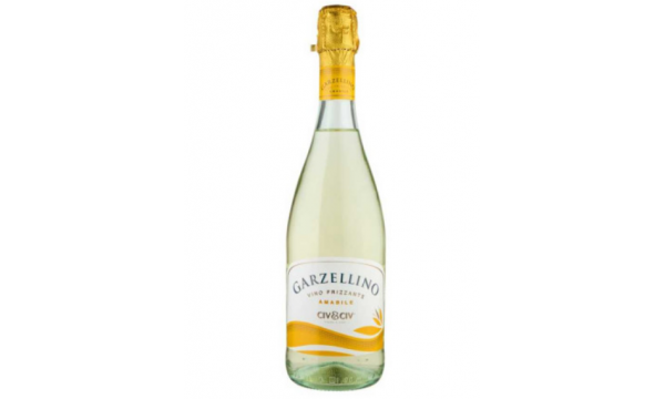 Garzellino Bianco Frizzante Amabile Emilia IGT Vol. 7.5% 0.75l pusiau saldus