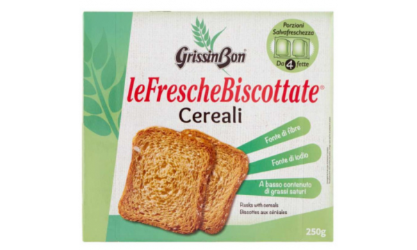 Grissin Bon Fette Biscottate Ai Cereali 250g
